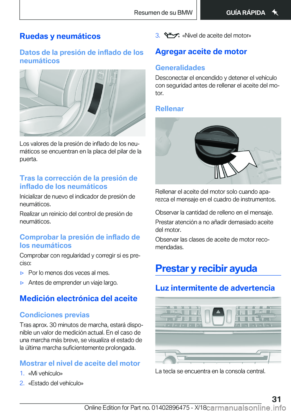 BMW X1 2019  Manuales de Empleo (in Spanish) �R�u�e�d�a�s��y��n�e�u�m�