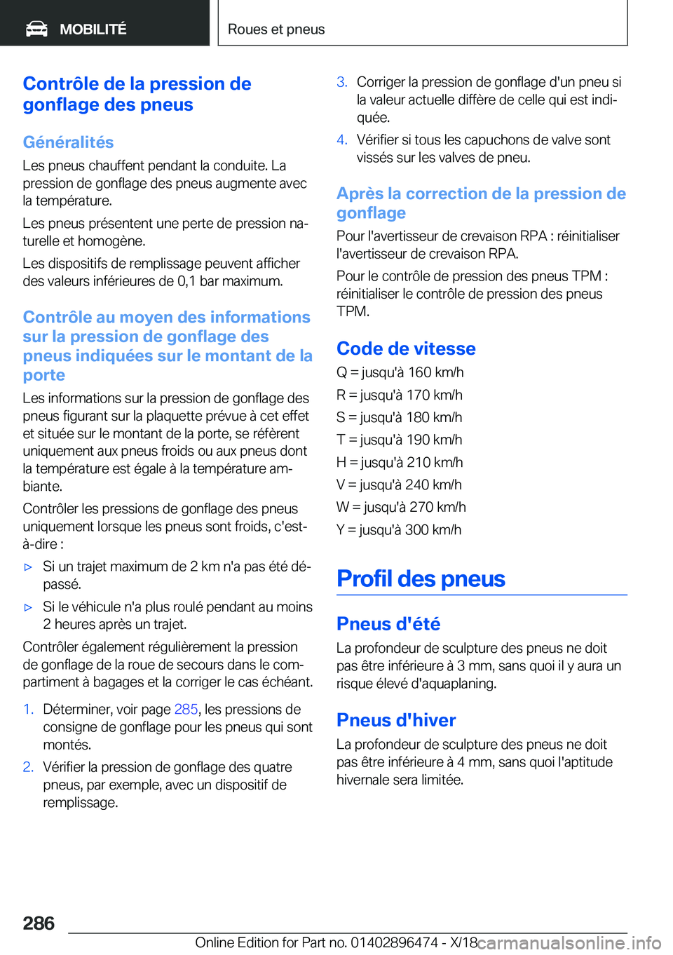 BMW X1 2019  Notices Demploi (in French) �C�o�n�t�r�