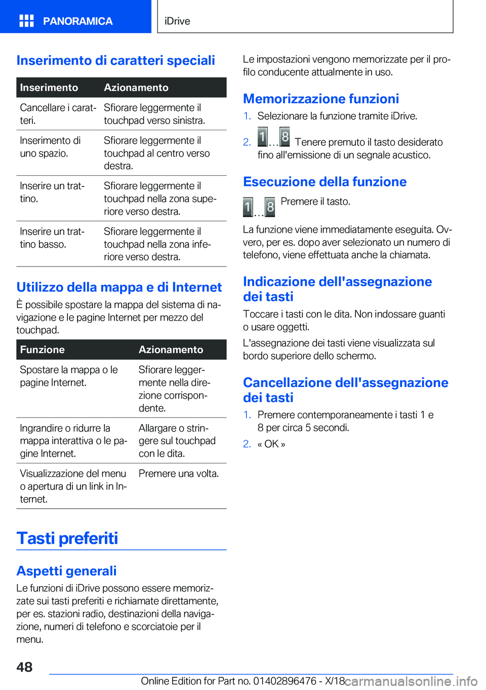 BMW X1 2019  Libretti Di Uso E manutenzione (in Italian) �I�n�s�e�r�i�m�e�n�t�o��d�i��c�a�r�a�t�t�e�r�i��s�p�e�c�i�a�l�i�I�n�s�e�r�i�m�e�n�t�o�A�z�i�o�n�a�m�e�n�t�o�C�a�n�c�e�l�l�a�r�e��i��c�a�r�a�tª
�t�e�r�i�.�S�f�i�o�r�a�r�e��l�e�g�g�e�r�m�e�n�t�e