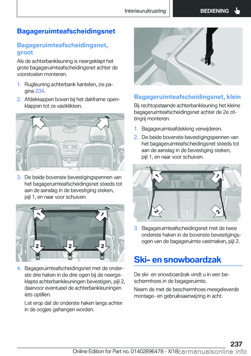 BMW X1 2019  Instructieboekjes (in Dutch) �B�a�g�a�g�e�r�u�i�m�t�e�a�f�s�c�h�e�i�d�i�n�g�s�n�e�t
�B�a�g�a�g�e�r�u�i�m�t�e�a�f�s�c�h�e�i�d�i�n�g�s�n�e�t�,
�g�r�o�o�t
�A�l�s��d�e��a�c�h�t�e�r�b�a�n�k�l�e�u�n�i�n�g��i�s��n�e�e�r�g�e�k�l�a�p�