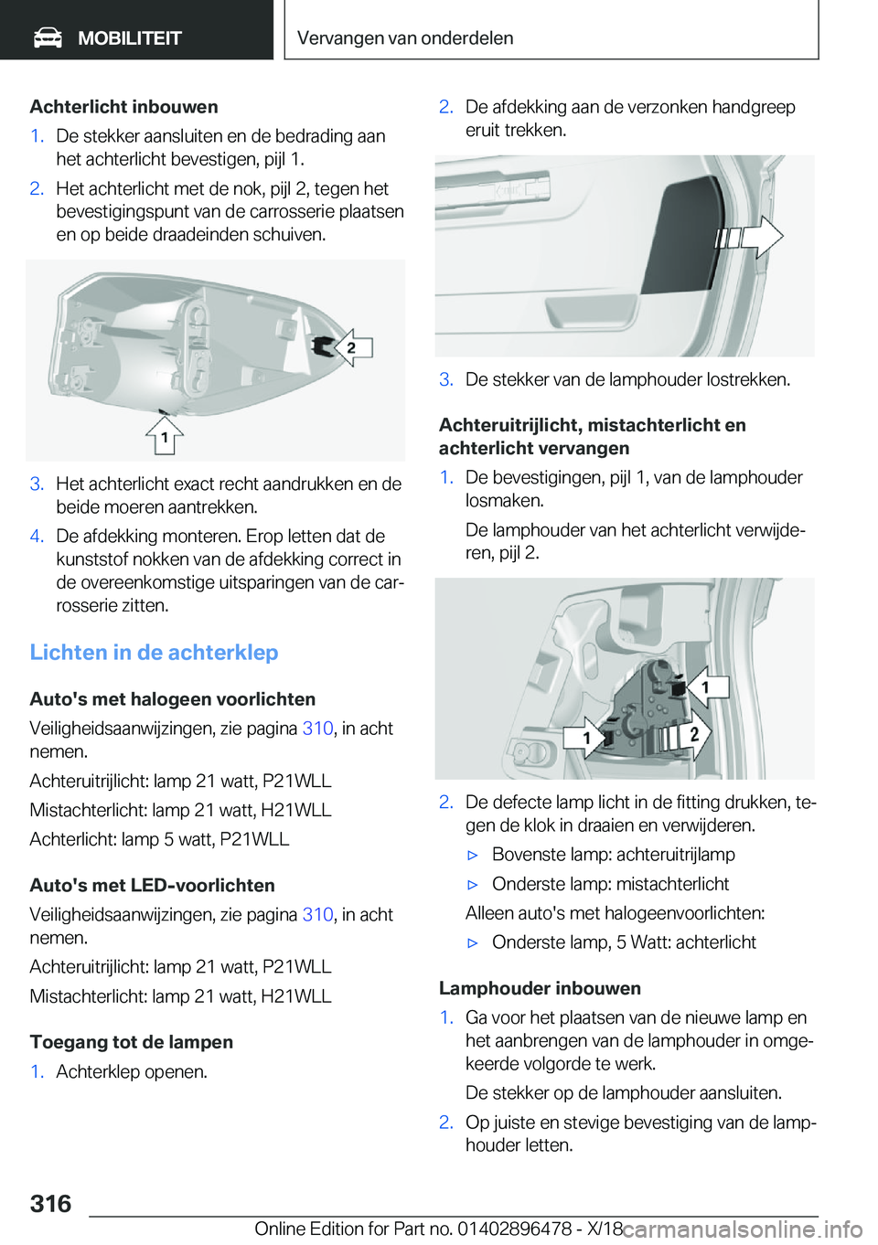 BMW X1 2019  Instructieboekjes (in Dutch) �A�c�h�t�e�r�l�i�c�h�t��i�n�b�o�u�w�e�n�1�.�D�e��s�t�e�k�k�e�r��a�a�n�s�l�u�i�t�e�n��e�n��d�e��b�e�d�r�a�d�i�n�g��a�a�n�h�e�t��a�c�h�t�e�r�l�i�c�h�t��b�e�v�e�s�t�i�g�e�n�,��p�i�j�l��1�.�2�.