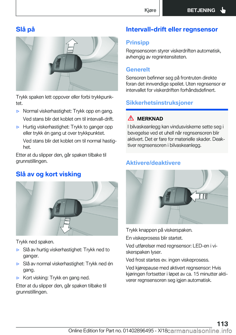 BMW X1 2019  InstruksjonsbØker (in Norwegian) �S�l�å��p�å
�T�r�y�k�k��s�p�a�k�e�n��l�e�t�t��o�p�p�o�v�e�r��e�l�l�e�r��f�o�r�b�i��t�r�y�k�k�p�u�n�kj�t�e�t�.
x�N�o�r�m�a�l��v�i�s�k�e�r�h�a�s�t�i�g�h�e�t�:��T�r�y�k�k��o�p�p��e�n��g�a
