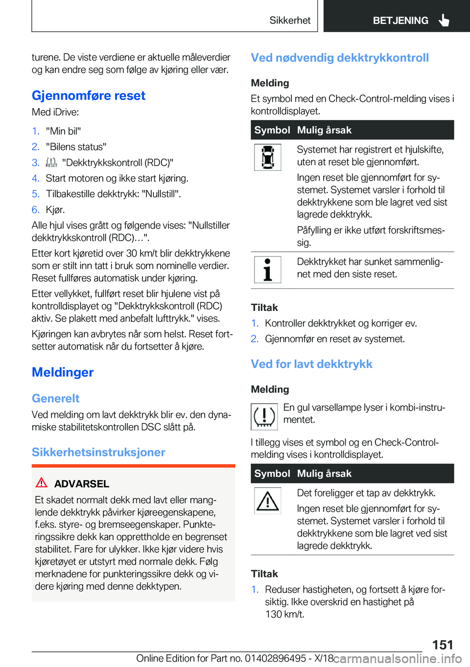 BMW X1 2019  InstruksjonsbØker (in Norwegian) �t�u�r�e�n�e�.��D�e��v�i�s�t�e��v�e�r�d�i�e�n�e��e�r��a�k�t�u�e�l�l�e��m�å�l�e�v�e�r�d�i�e�r�o�g��k�a�n��e�n�d�r�e��s�e�g��s�o�m��f�