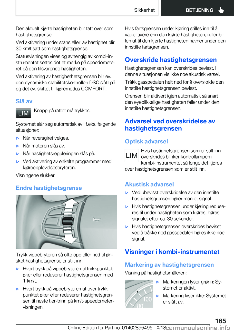BMW X1 2019  InstruksjonsbØker (in Norwegian) �D�e�n��a�k�t�u�e�l�t��k�j�