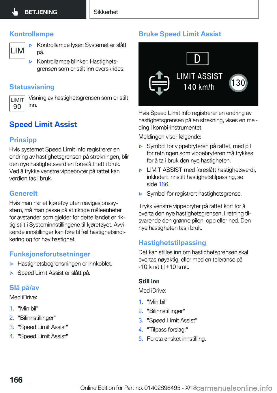 BMW X1 2019  InstruksjonsbØker (in Norwegian) �K�o�n�t�r�o�l�l�a�m�p�ex�K�o�n�t�r�o�l�l�a�m�p�e��l�y�s�e�r�:��S�y�s�t�e�m�e�t��e�r��s�l�å�t�t
�p�å�.x�K�o�n�t�r�o�l�l�a�m�p�e��b�l�i�n�k�e�r�:��H�a�s�t�i�g�h�e�t�sj
�g�r�e�n�s�e�n��s�o�m
