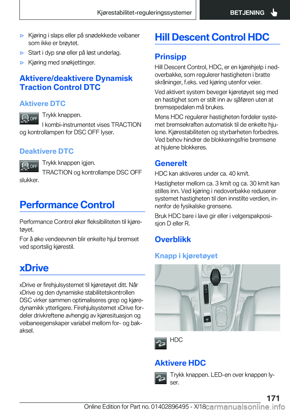 BMW X1 2019  InstruksjonsbØker (in Norwegian) x�K�j�