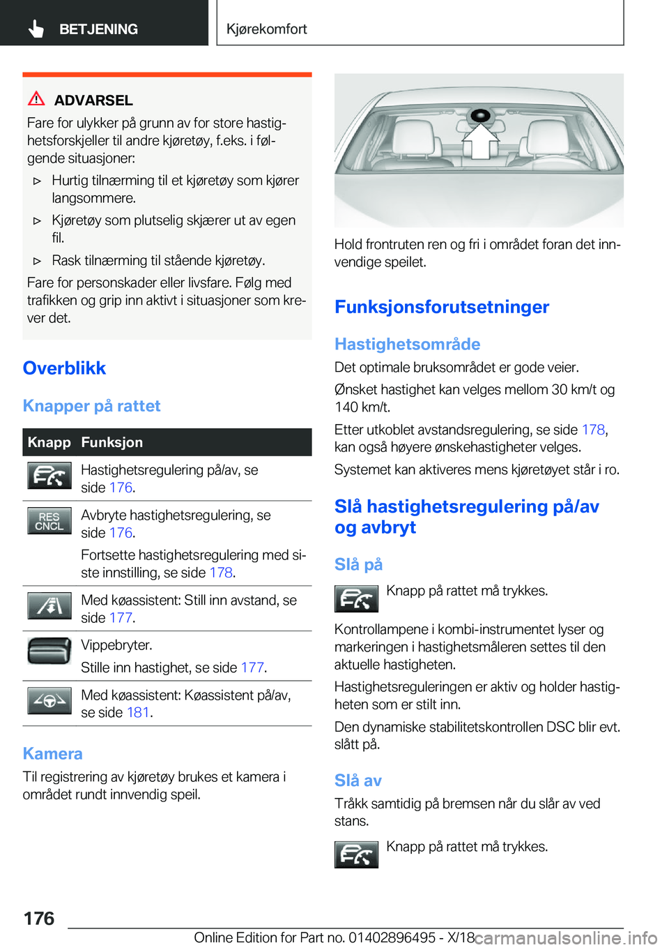 BMW X1 2019  InstruksjonsbØker (in Norwegian) �A�D�V�A�R�S�E�L
�F�a�r�e��f�o�r��u�l�y�k�k�e�r��p�å��g�r�u�n�n��a�v��f�o�r��s�t�o�r�e��h�a�s�t�i�gj
�h�e�t�s�f�o�r�s�k�j�e�l�l�e�r��t�i�l��a�n�d�r�e��k�j�