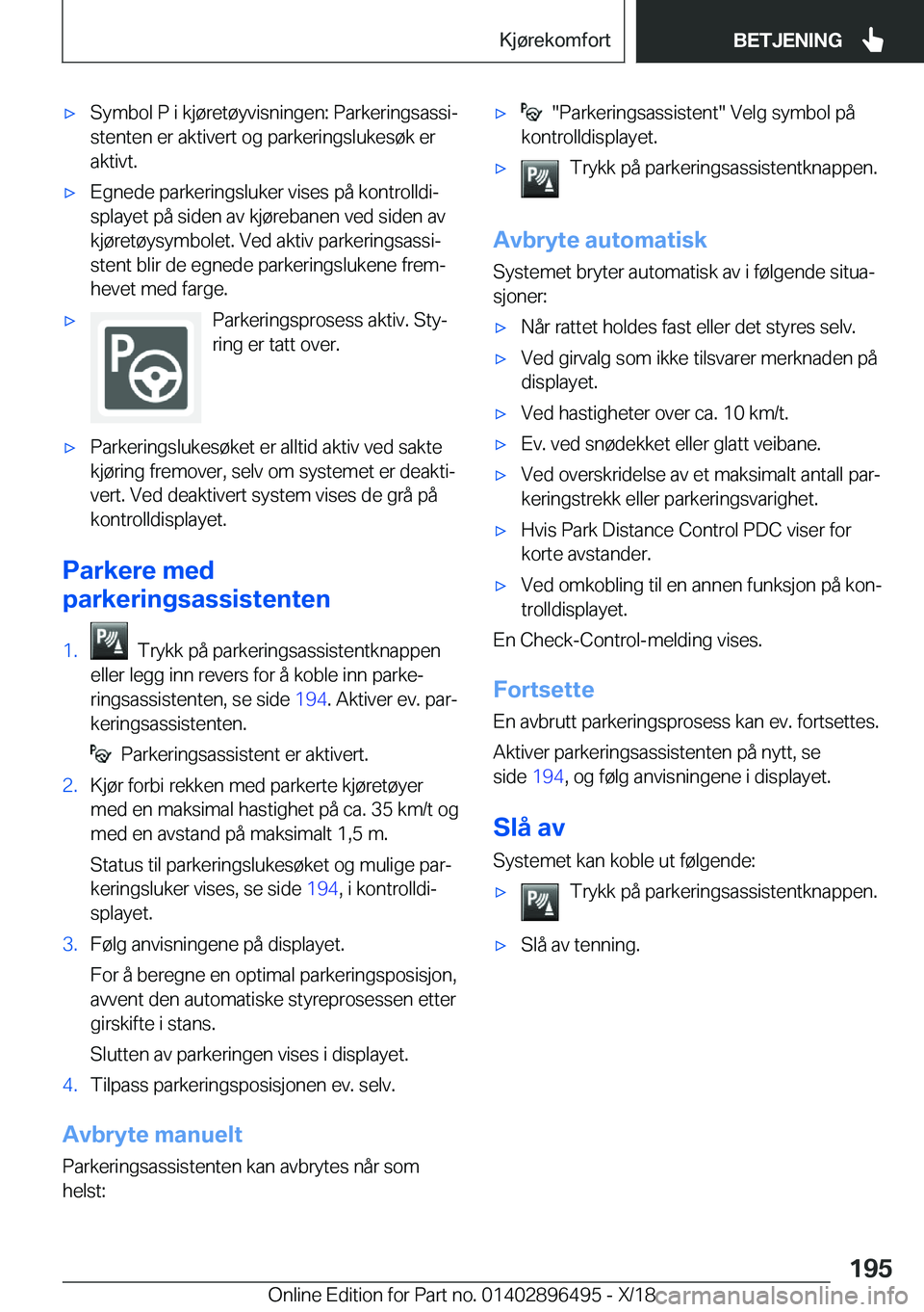 BMW X1 2019  InstruksjonsbØker (in Norwegian) x�S�y�m�b�o�l��P��i��k�j�