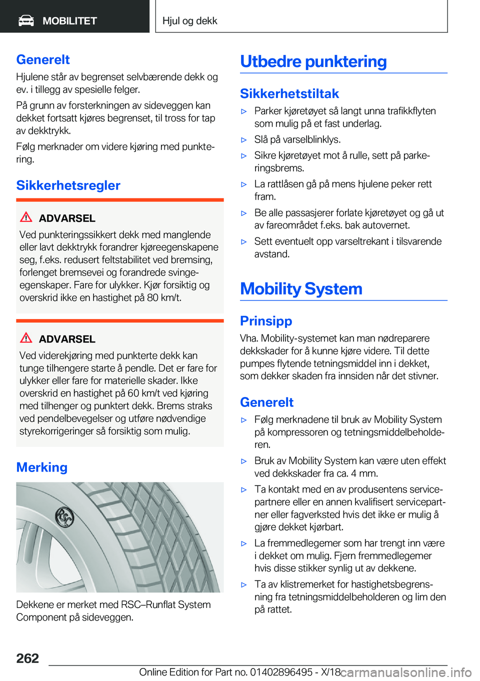 BMW X1 2019  InstruksjonsbØker (in Norwegian) �G�e�n�e�r�e�l�t�H�j�u�l�e�n�e��s�t�å�r��a�v��b�e�g�r�e�n�s�e�t��s�e�l�v�b�æ�r�e�n�d�e��d�e�k�k��o�g
�e�v�.��i��t�i�l�l�e�g�g��a�v��s�p�e�s�i�e�l�l�e��f�e�l�g�e�r�.
�P�å��g�r�u�n�n��a�