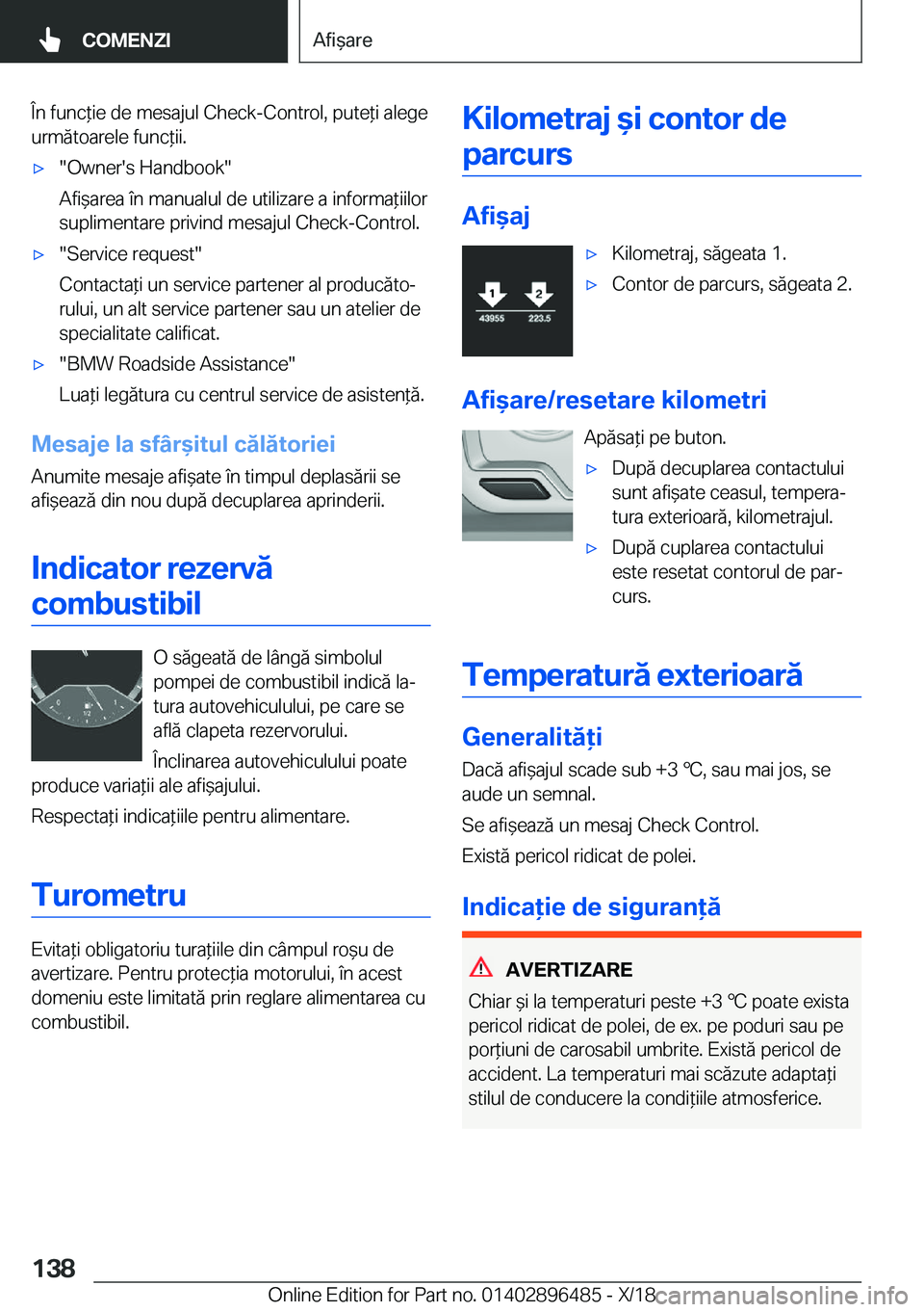 BMW X1 2019  Ghiduri De Utilizare (in Romanian) �