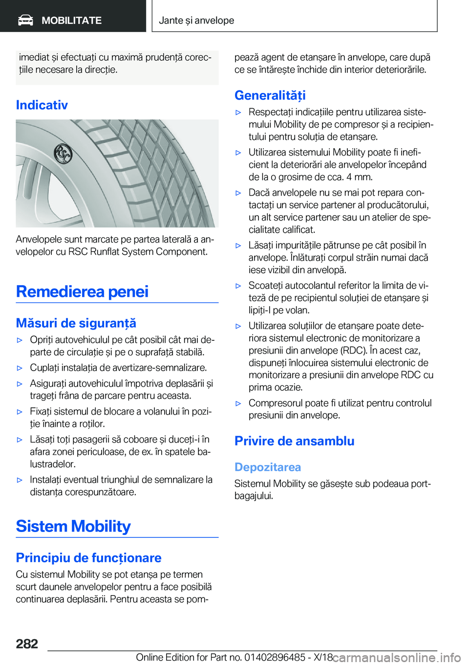 BMW X1 2019  Ghiduri De Utilizare (in Romanian) �i�m�e�d�i�a�t�&�i��e�f�e�c�t�u�a*�i��c�u��m�a�x�i�m�