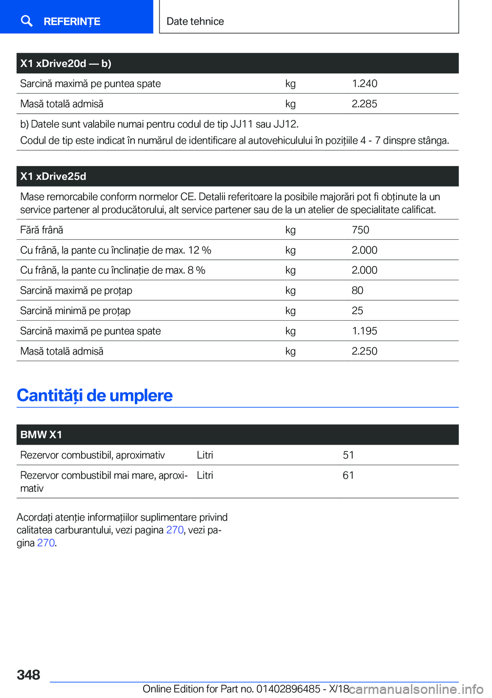BMW X1 2019  Ghiduri De Utilizare (in Romanian) �X�1��x�D�r�i�v�e�2�0�d�n��b�)�S�a�r�c�i�n�