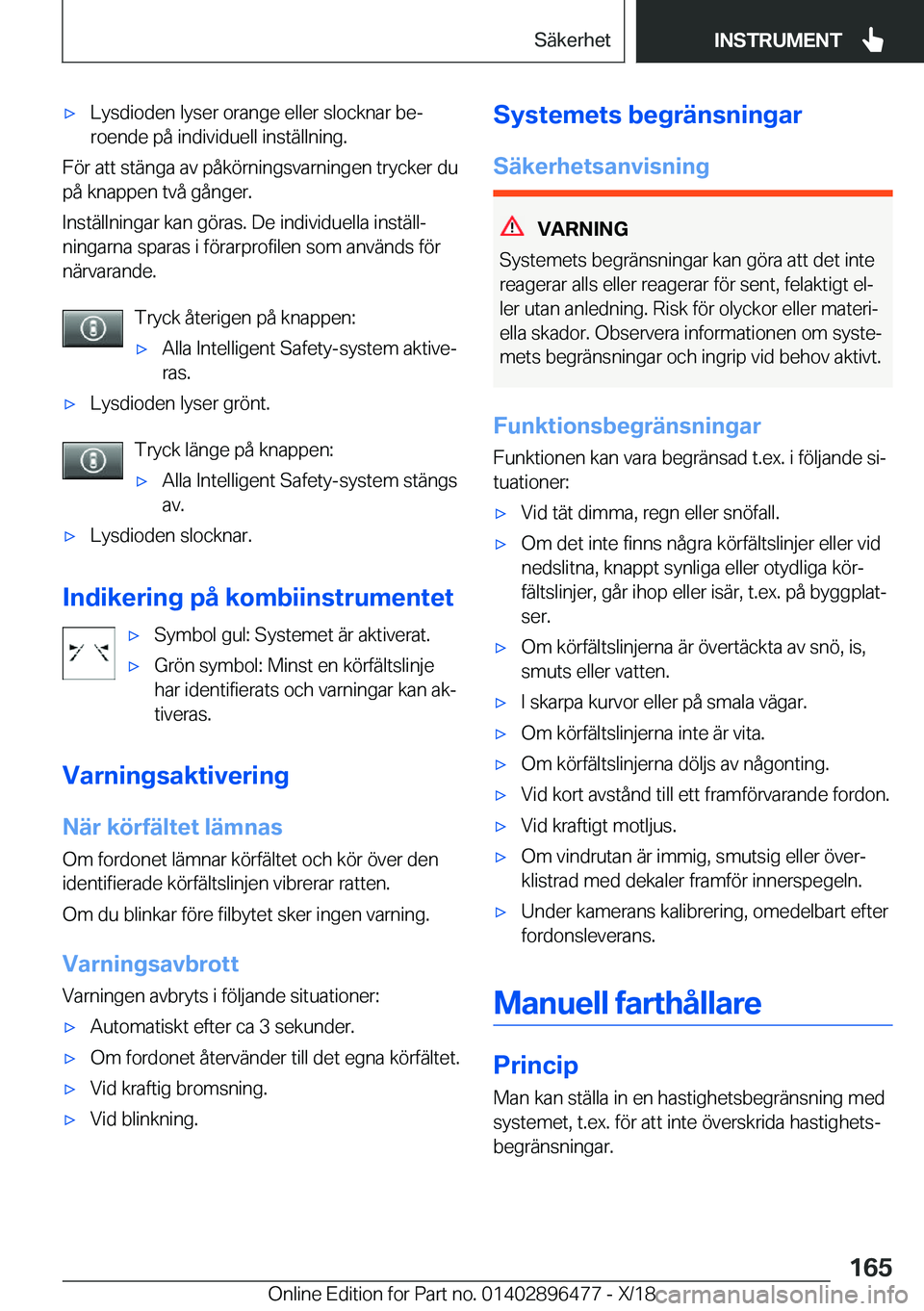 BMW X1 2019  InstruktionsbÖcker (in Swedish) x�L�y�s�d�i�o�d�e�n��l�y�s�e�r��o�r�a�n�g�e��e�l�l�e�r��s�l�o�c�k�n�a�r��b�ej
�r�o�e�n�d�e��p�å��i�n�d�i�v�i�d�u�e�l�l��i�n�s�t�ä�l�l�n�i�n�g�.
�F�