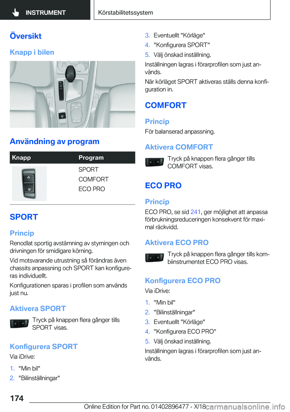BMW X1 2019  InstruktionsbÖcker (in Swedish) �