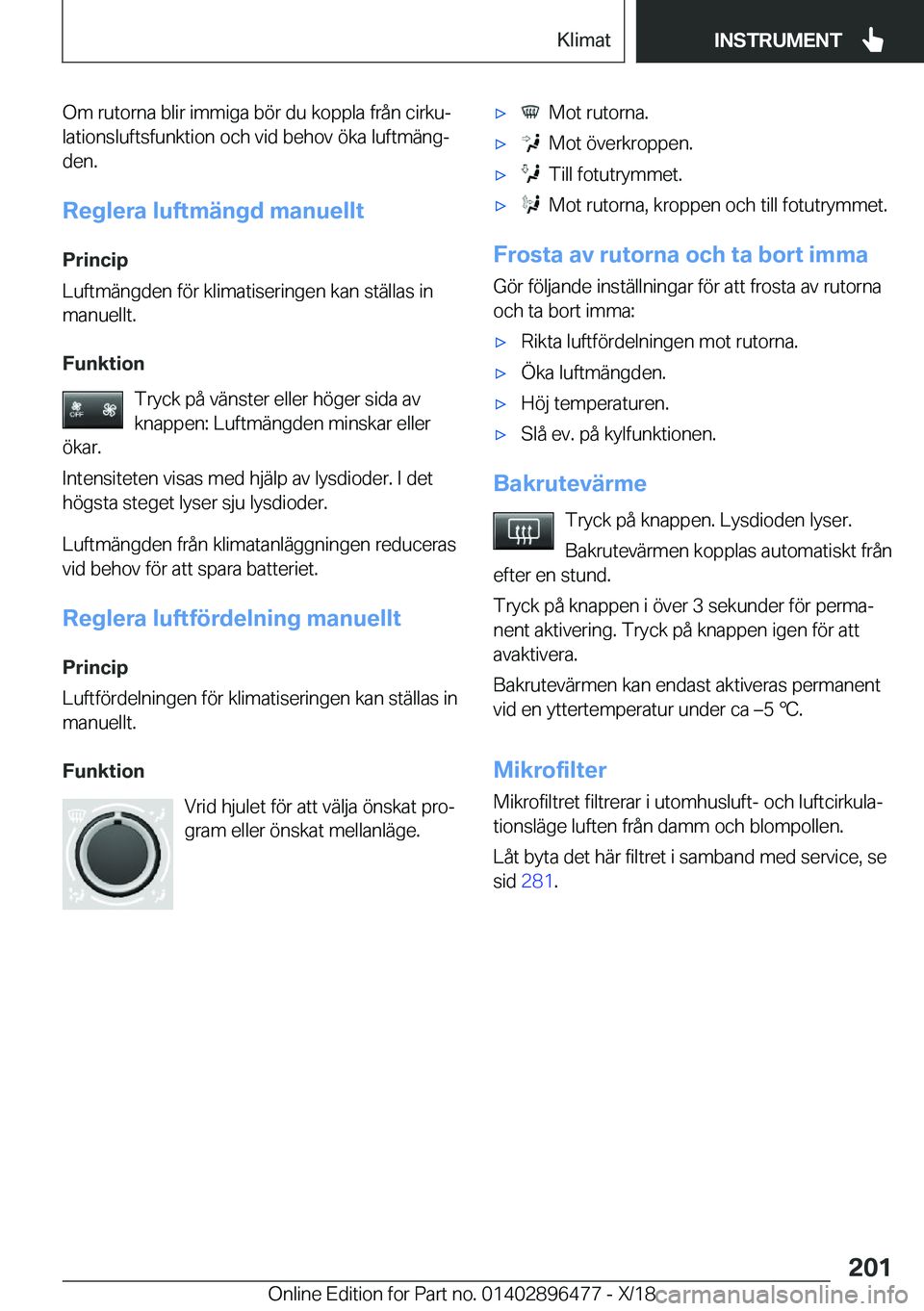 BMW X1 2019  InstruktionsbÖcker (in Swedish) �O�m��r�u�t�o�r�n�a��b�l�i�r��i�m�m�i�g�a��b�