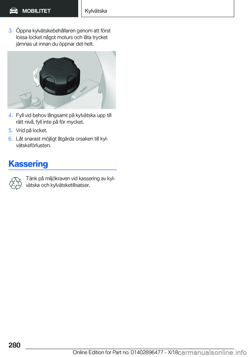 BMW X1 2019  InstruktionsbÖcker (in Swedish) �3�.�