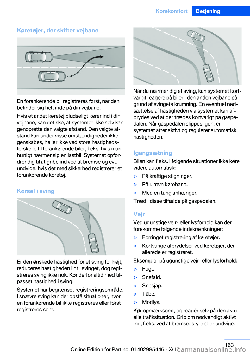 BMW X1 2018  InstruktionsbØger (in Danish) �K�