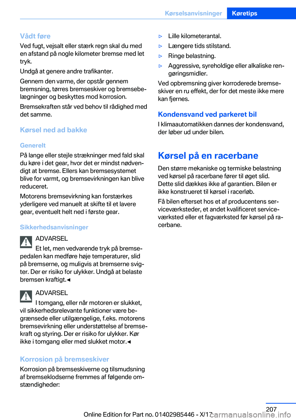BMW X1 2018  InstruktionsbØger (in Danish) �V�å�d�t��f�