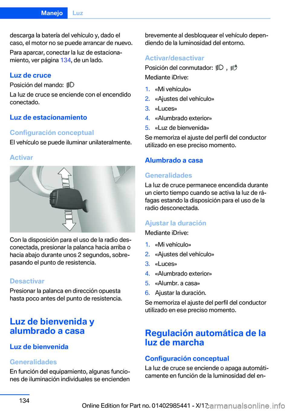 BMW X1 2018  Manuales de Empleo (in Spanish) �d�e�s�c�a�r�g�a� �l�a� �b�a�t�e�r�