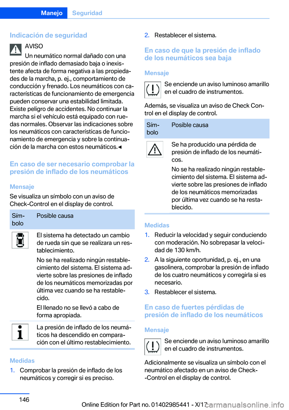 BMW X1 2018  Manuales de Empleo (in Spanish) �I�n�d�i�c�a�c�i�