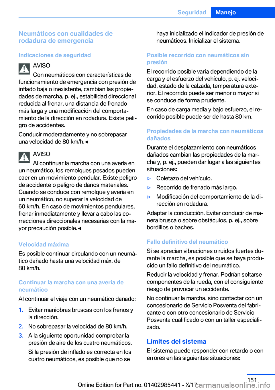 BMW X1 2018  Manuales de Empleo (in Spanish) �N�e�u�m�