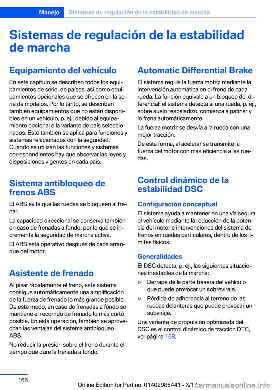 BMW X1 2018  Manuales de Empleo (in Spanish) �S�i�s�t�e�m�a�s��d�e��r�e�g�u�l�a�c�i�