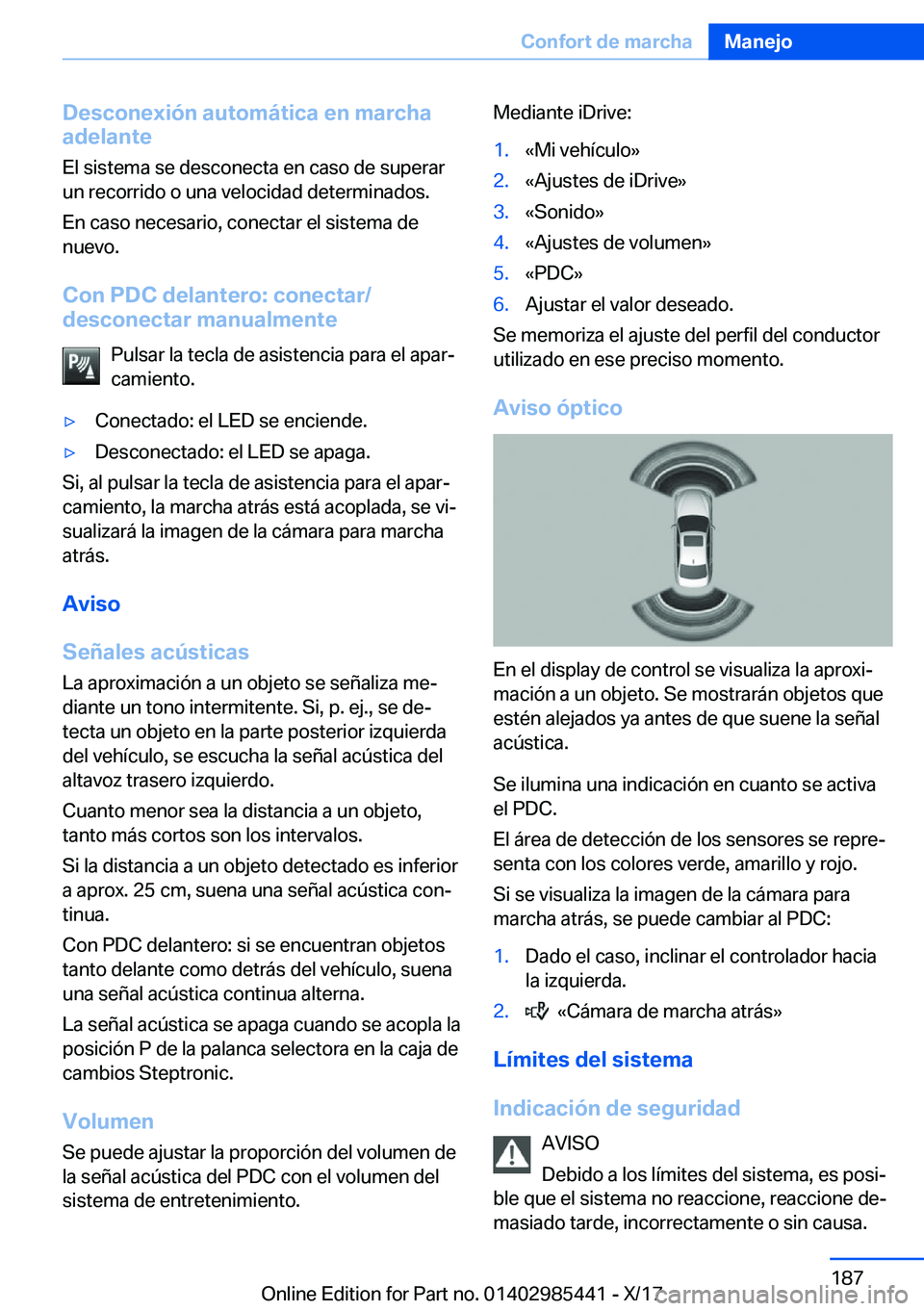 BMW X1 2018  Manuales de Empleo (in Spanish) �D�e�s�c�o�n�e�x�i�