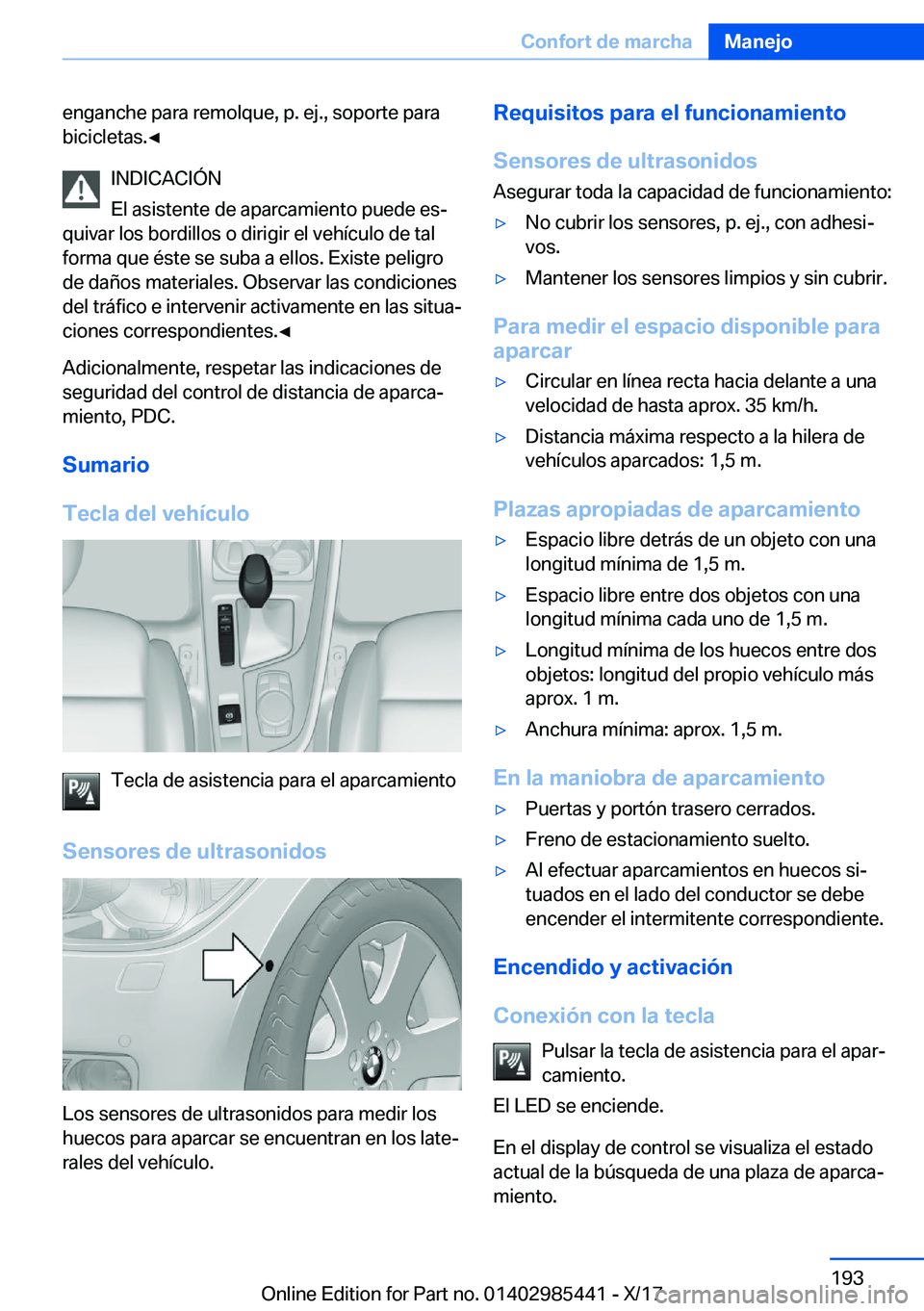 BMW X1 2018  Manuales de Empleo (in Spanish) �e�n�g�a�n�c�h�e� �p�a�r�a� �r�e�m�o�l�q�u�e�,� �p�.� �e�j�.�,� �s�o�p�o�r�t�e� �p�a�r�a�b�i�c�i�c�l�e�t�a�s�.