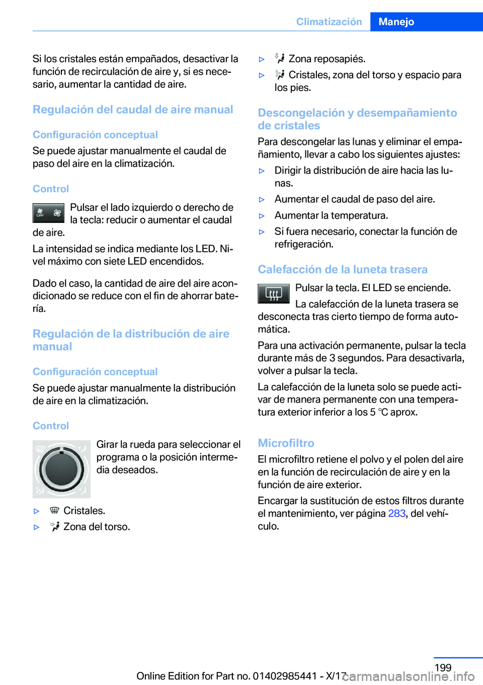 BMW X1 2018  Manuales de Empleo (in Spanish) �S�i� �l�o�s� �c�r�i�s�t�a�l�e�s� �e�s�t�