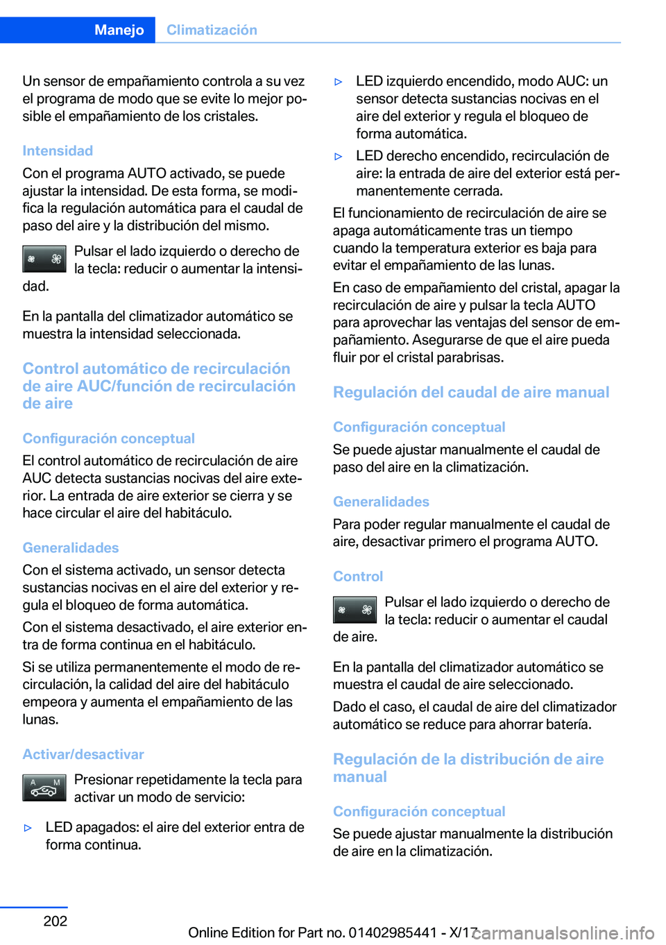 BMW X1 2018  Manuales de Empleo (in Spanish) �U�n� �s�e�n�s�o�r� �d�e� �e�m�p�a�