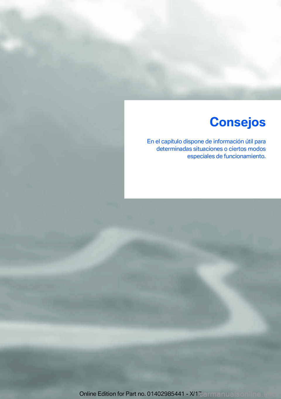 BMW X1 2018  Manuales de Empleo (in Spanish) �C�o�n�s�e�j�o�s
�E�n� �e�l� �c�a�p�