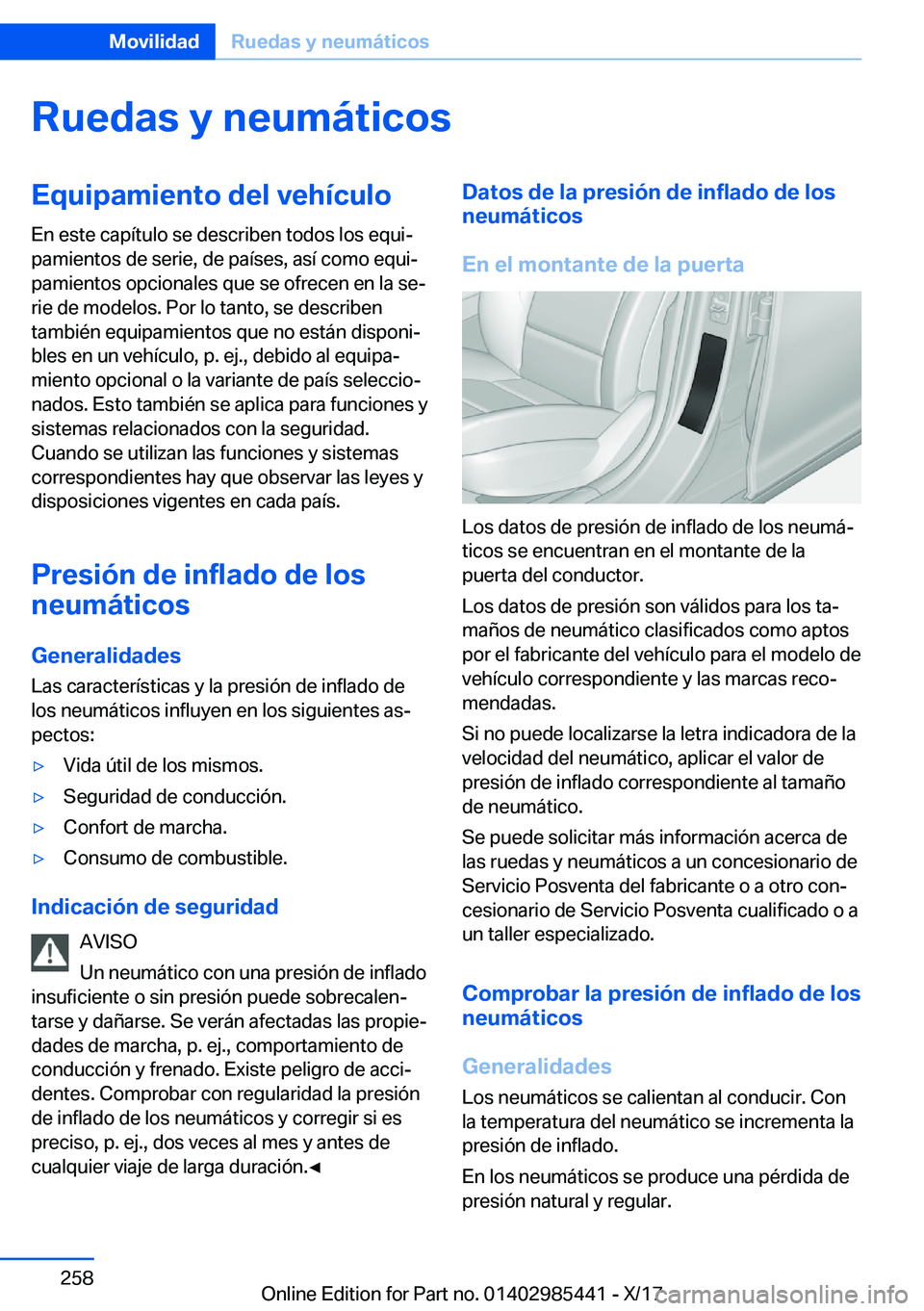 BMW X1 2018  Manuales de Empleo (in Spanish) �R�u�e�d�a�s��y��n�e�u�m�