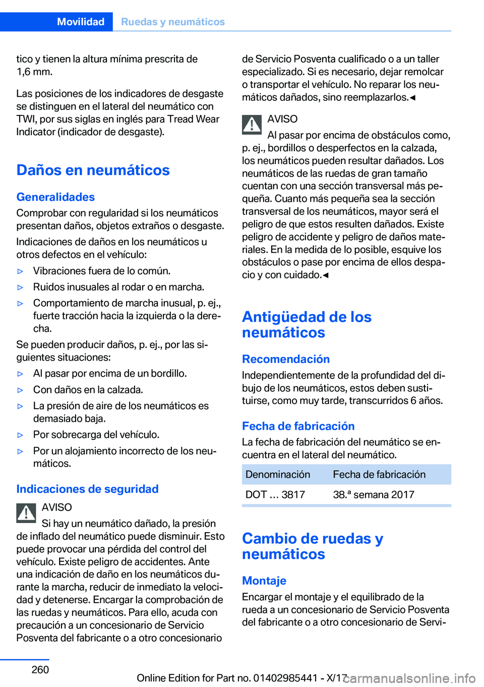 BMW X1 2018  Manuales de Empleo (in Spanish) �t�i�c�o� �y� �t�i�e�n�e�n� �l�a� �a�l�t�u�r�a� �m�