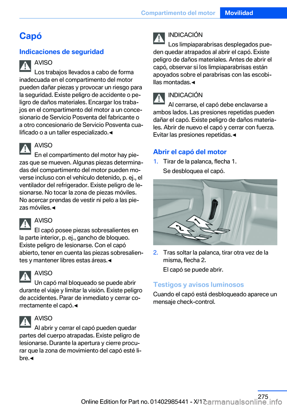 BMW X1 2018  Manuales de Empleo (in Spanish) �C�a�p�