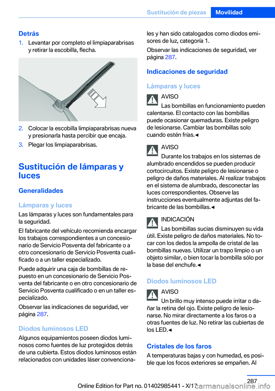 BMW X1 2018  Manuales de Empleo (in Spanish) �D�e�t�r�
