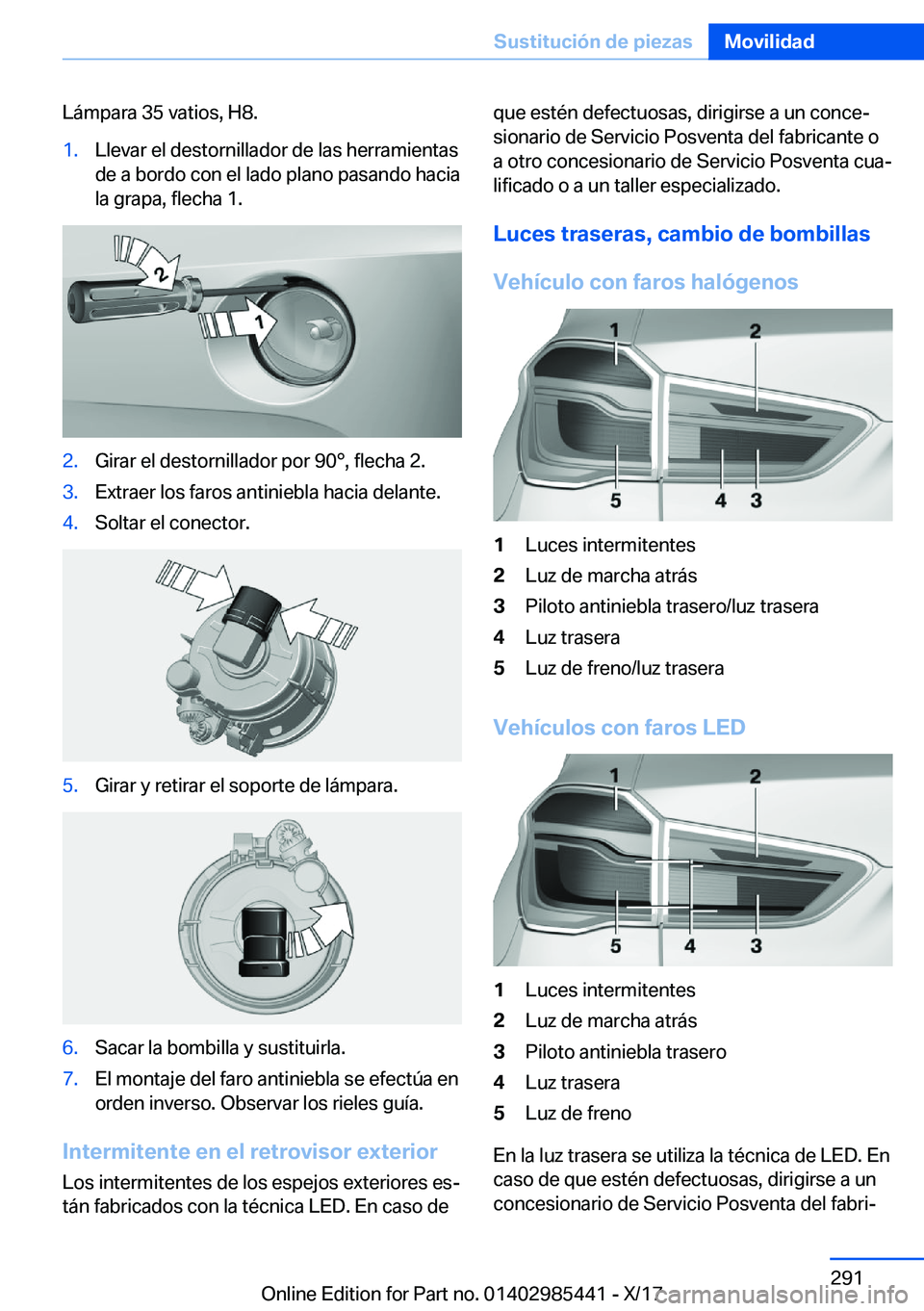 BMW X1 2018  Manuales de Empleo (in Spanish) �L�