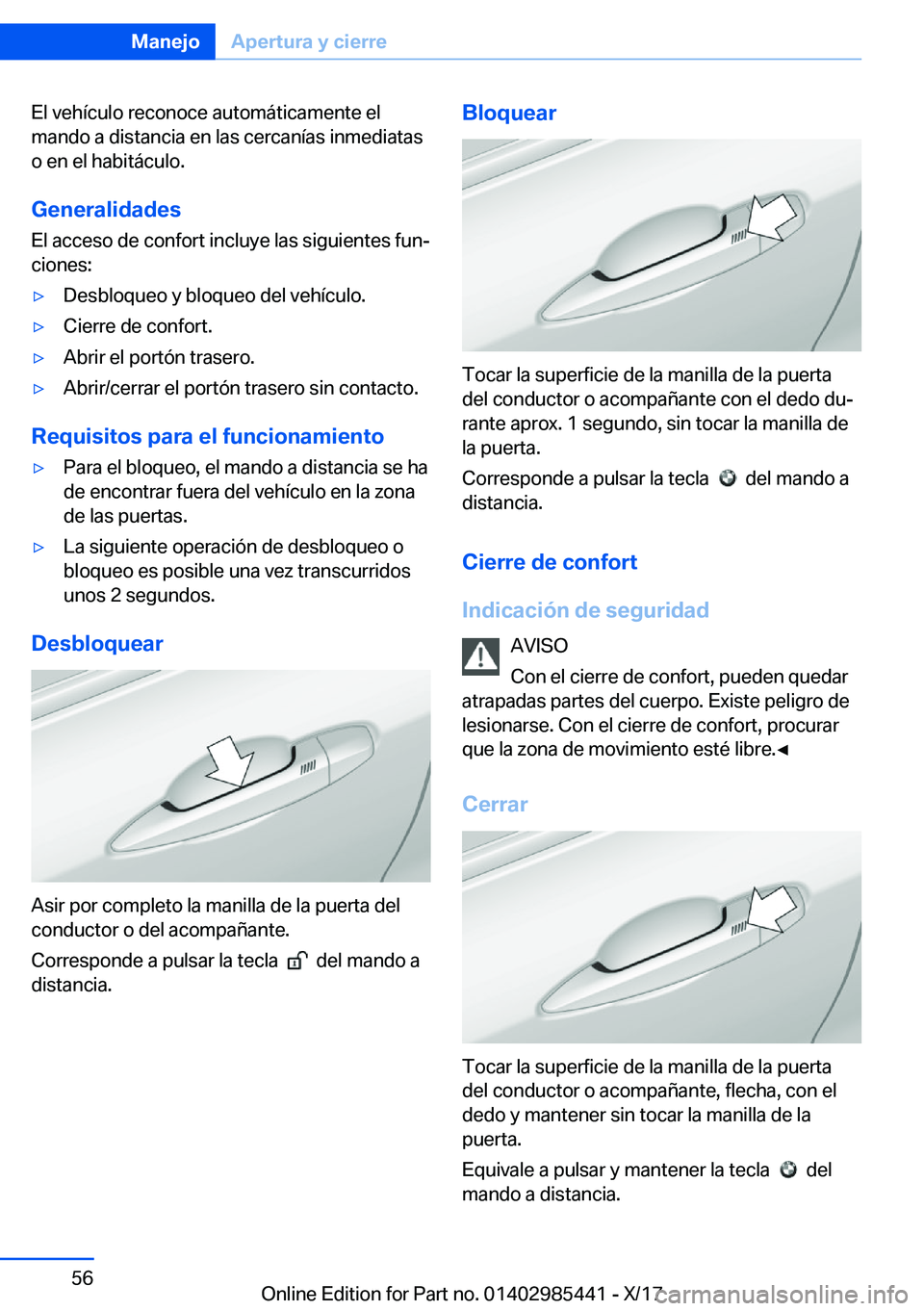 BMW X1 2018  Manuales de Empleo (in Spanish) �E�l� �v�e�h�