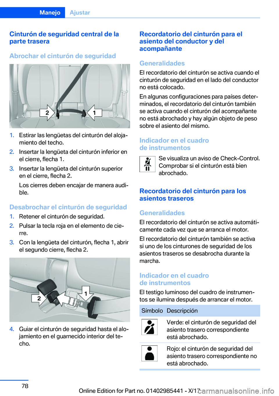 BMW X1 2018  Manuales de Empleo (in Spanish) �C�i�n�t�u�r�