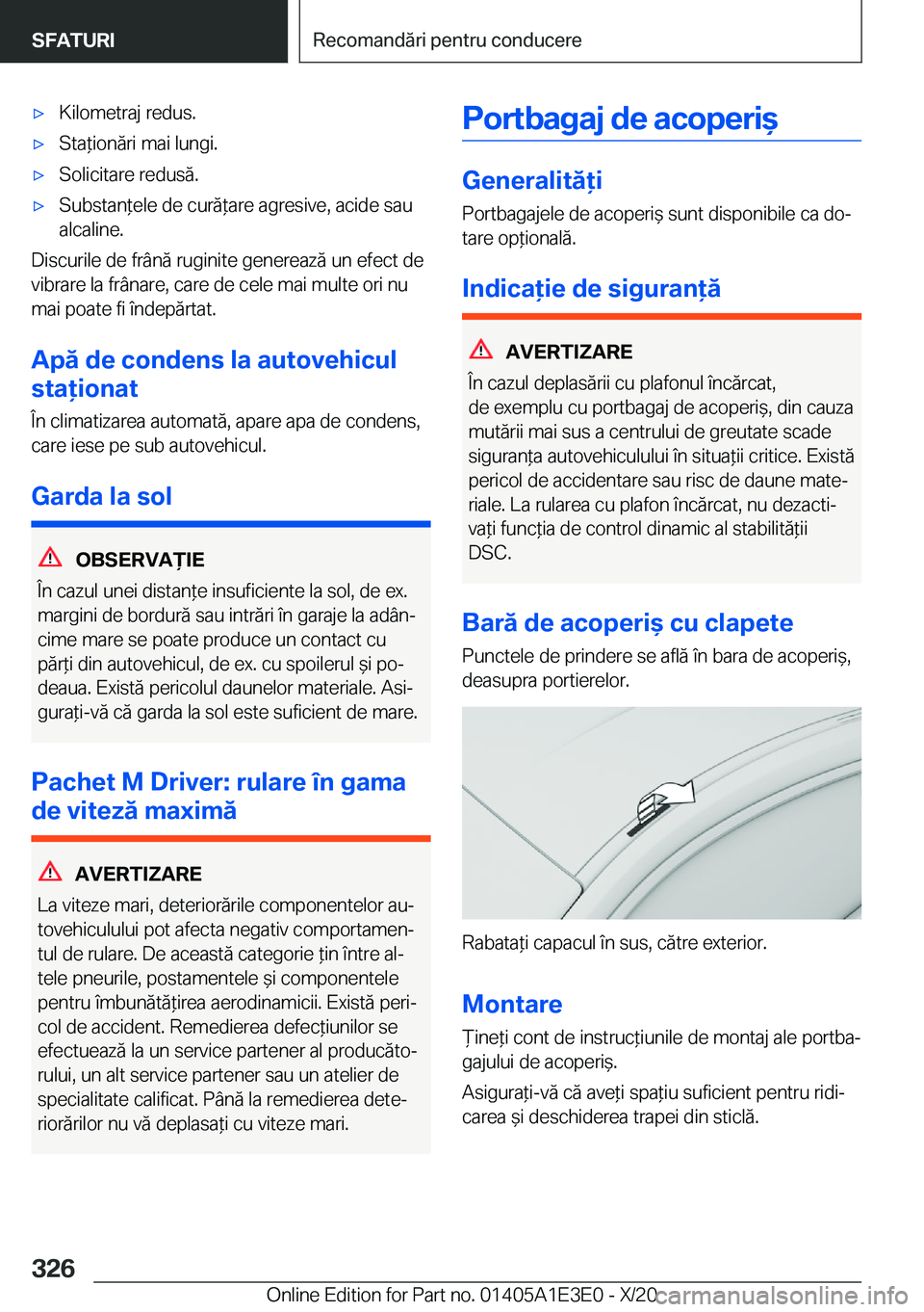 BMW M4 2021  Ghiduri De Utilizare (in Romanian) 'x�K�i�l�o�m�e�t�r�a�j��r�e�d�u�s�.'x�S�t�a*�i�o�n�ă�r�i��m�a�i��l�u�n�g�i�.'x�S�o�l�i�c�i�t�a�r�e��r�e�d�u�s�ă�.'x�S�u�b�s�t�a�n*�e�l�e��d�e��c�u�r�ă*�a�r�e��a�g�r�e�s�i�