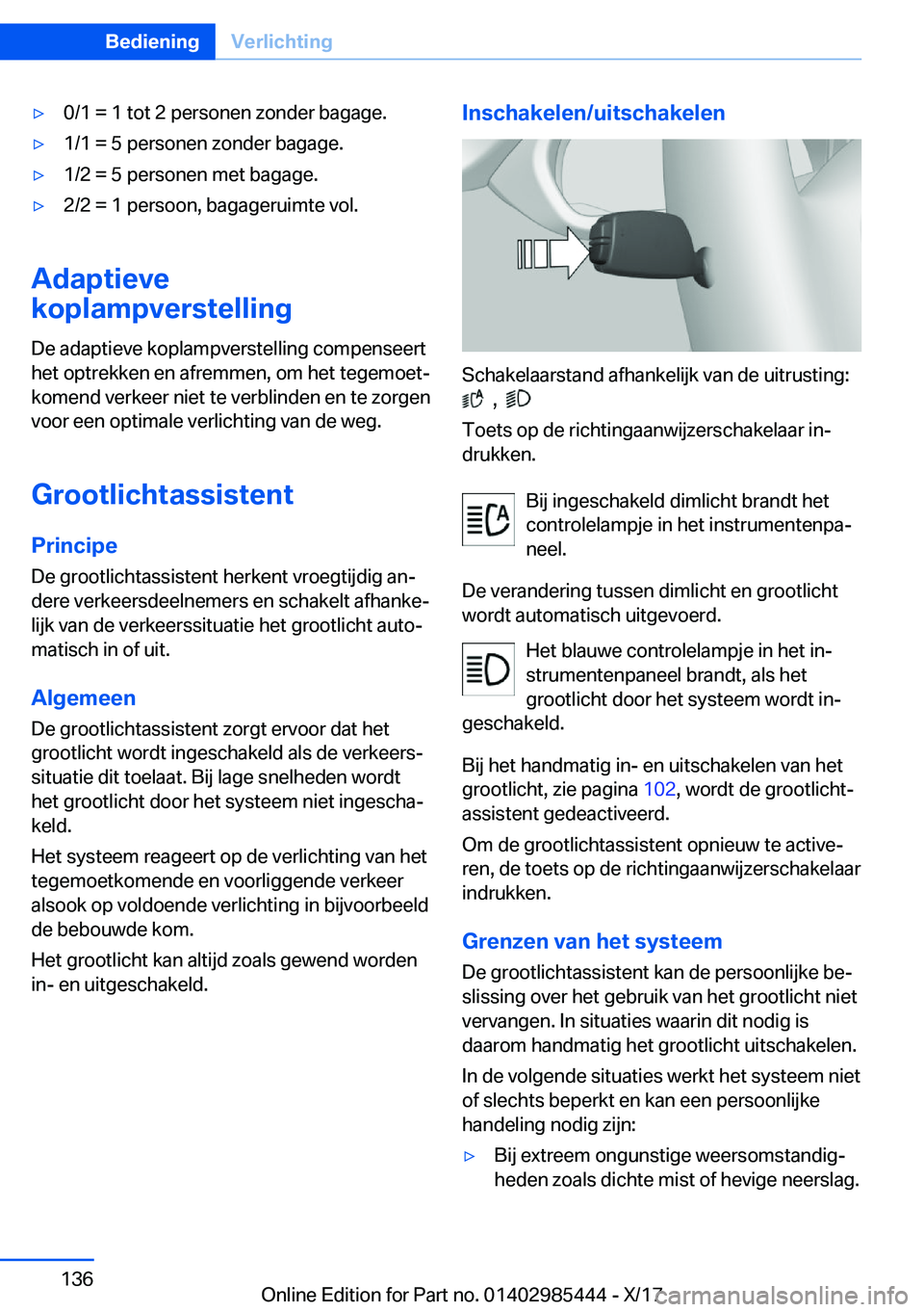 BMW X1 2018  Instructieboekjes (in Dutch) 'y�0�/�1� �� �1� �t�o�t� �2� �p�e�r�s�o�n�e�n� �z�o�n�d�e�r� �b�a�g�a�g�e�.'y�1�/�1� �� �5� �p�e�r�s�o�n�e�n� �z�o�n�d�e�r� �b�a�g�a�g�e�.'y�1�/�2� �� �5� �p�e�r�s�o�n�e�n� �m�e�t� �b�a