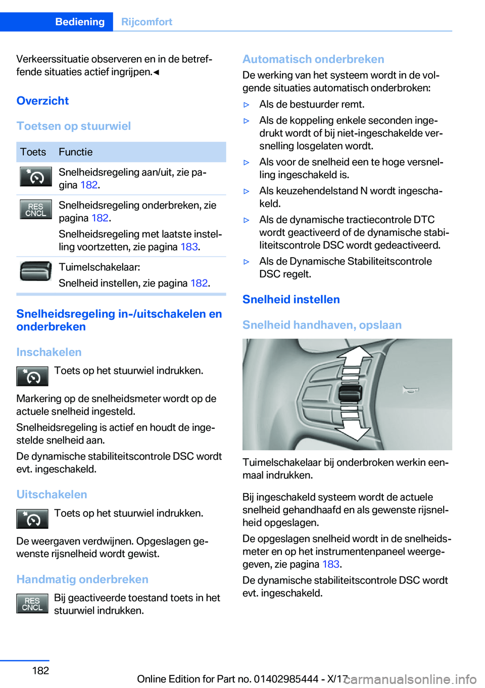 BMW X1 2018  Instructieboekjes (in Dutch) �V�e�r�k�e�e�r�s�s�i�t�u�a�t�i�e� �o�b�s�e�r�v�e�r�e�n� �e�n� �i�n� �d�e� �b�e�t�r�e�fj
�f�e�n�d�e� �s�i�t�u�a�t�i�e�s� �a�c�t�i�e�f� �i�n�g�r�i�j�p�e�n�.'