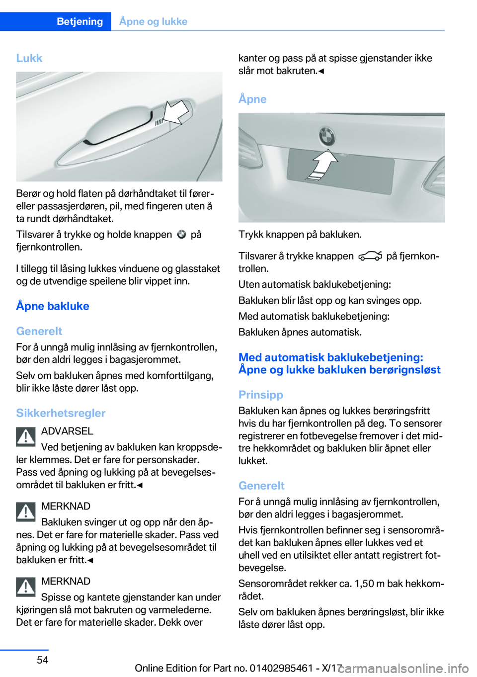 BMW X1 2018  InstruksjonsbØker (in Norwegian) �L�u�k�k
�B�e�r�