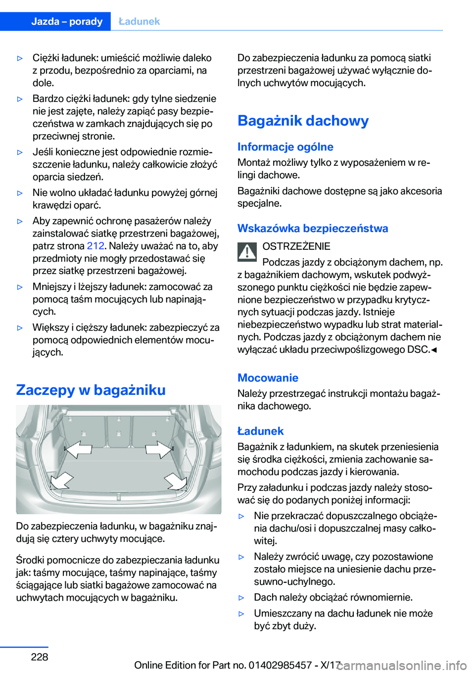 BMW X1 2018  Instrukcja obsługi (in Polish) 'y�C�i�