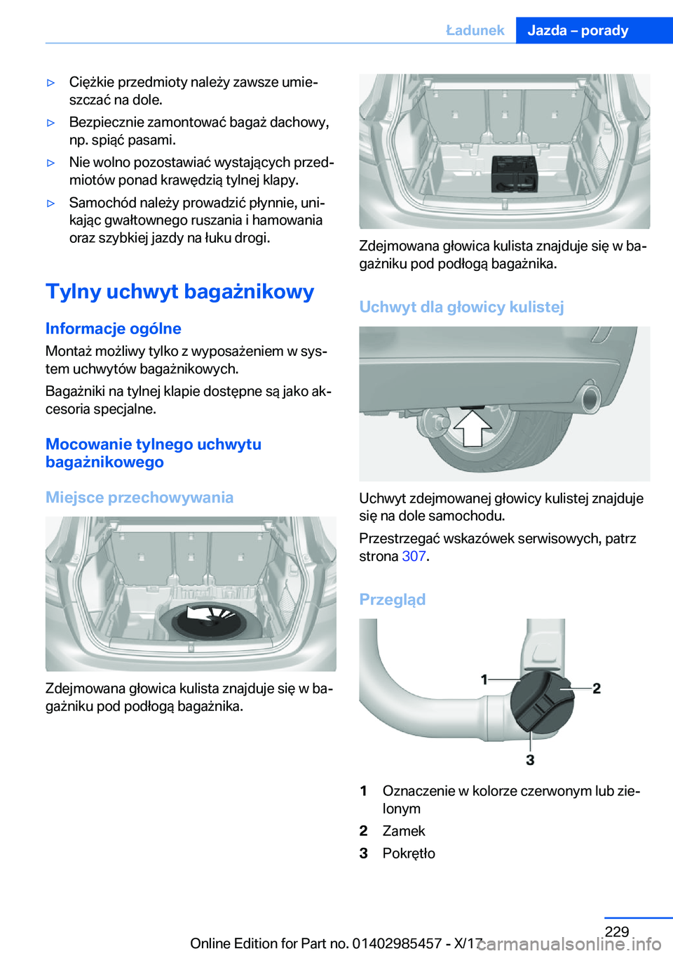 BMW X1 2018  Instrukcja obsługi (in Polish) 'y�C�i�