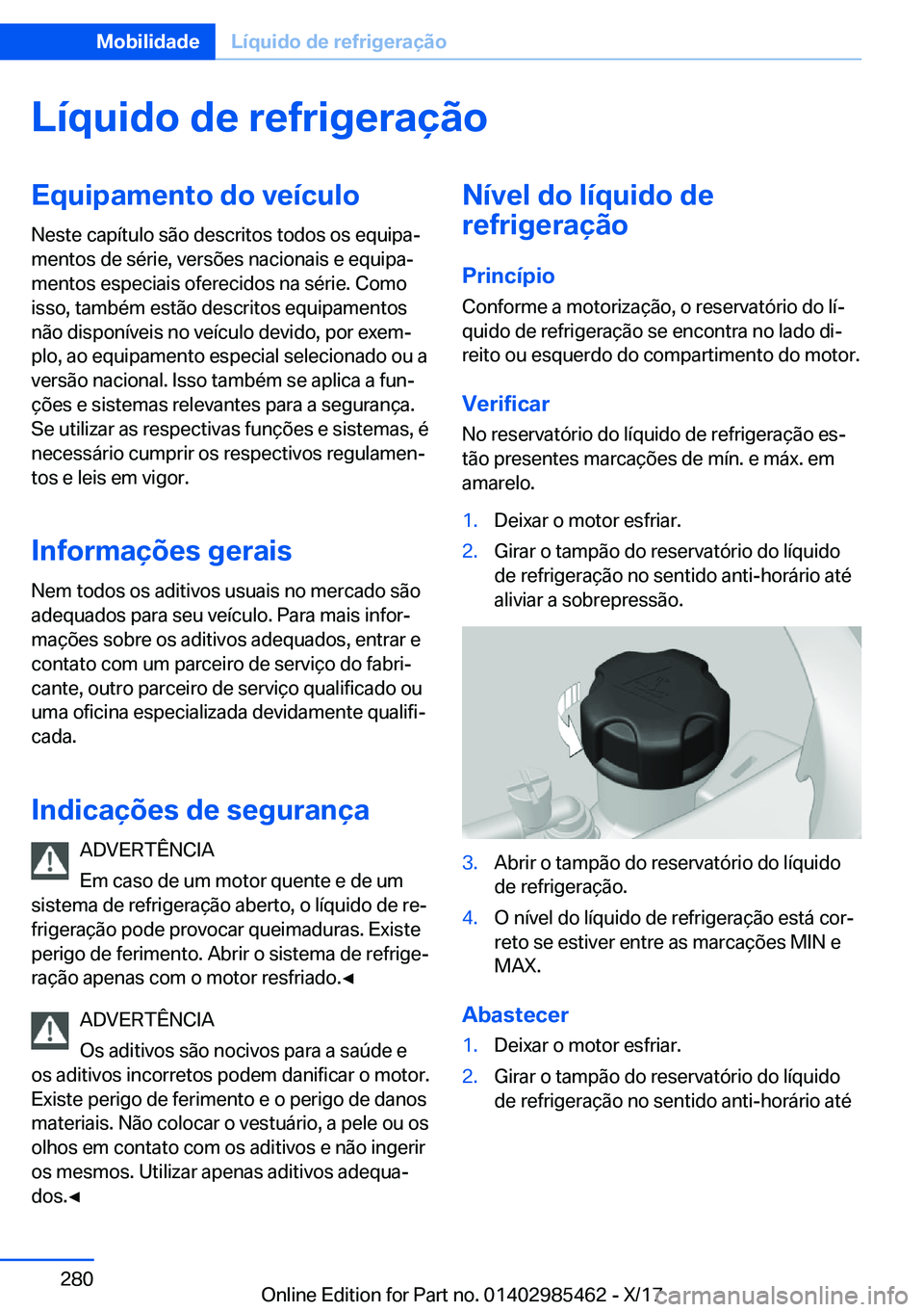BMW X1 2018  Manual do condutor (in Portuguese) �L�