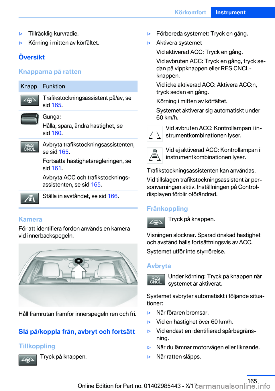 BMW X1 2018  InstruktionsbÖcker (in Swedish) y�T�i�l�l�r�ä�c�k�l�i�g� �k�u�r�v�r�a�d�i�e�.y�K�