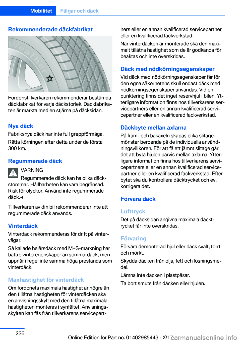 BMW X1 2018  InstruktionsbÖcker (in Swedish) �R�e�k�o�m�m�e�n�d�e�r�a�d�e��d�ä�c�k�f�a�b�r�i�k�a�t
�F�o�r�d�o�n�s�t�i�l�l�v�e�r�k�a�r�e�n� �r�e�k�o�m�m�e�n�d�e�r�a�r� �b�e�s�t�ä�m�d�a
�d�ä�c�k�f�a�b�r�i�k�a�t� �f�