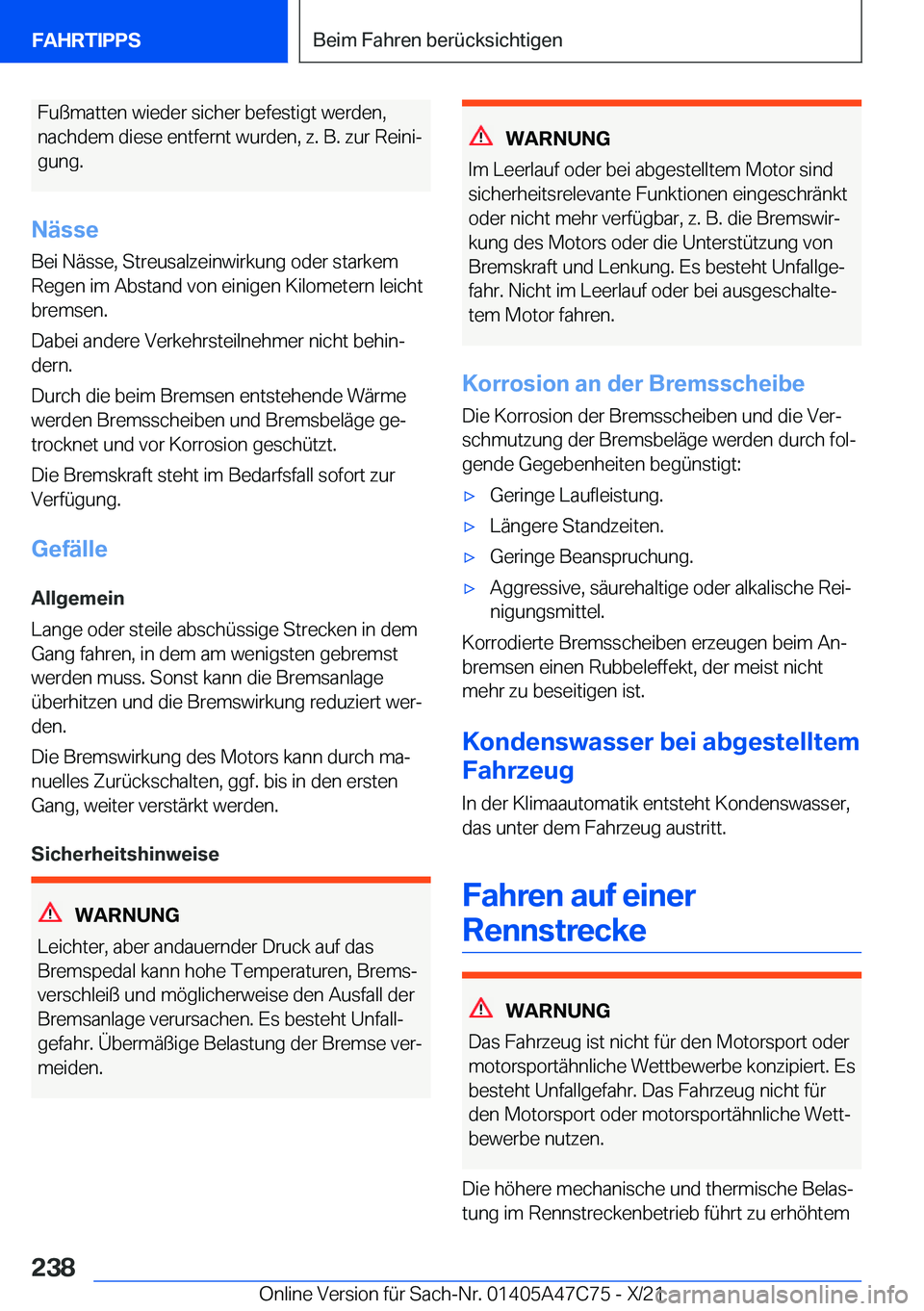 BMW X2 2022  Betriebsanleitungen (in German) �F�u�