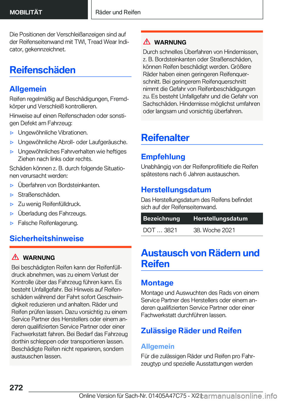 BMW X2 2022  Betriebsanleitungen (in German) �D�i�e��P�o�s�i�t�i�o�n�e�n��d�e�r��V�e�r�s�c�h�l�e�i�