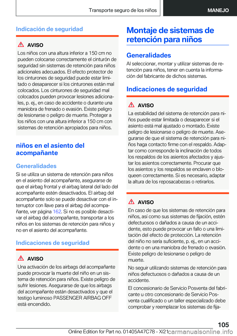 BMW X2 2022  Manuales de Empleo (in Spanish) �I�n�d�i�c�a�c�i�